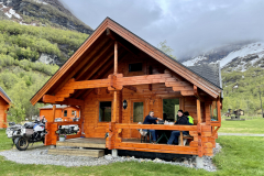 Unsere Hütte im Dalen Gard