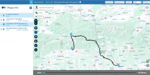 Route Novaci - Pitesti - beide Paesse gesperrt